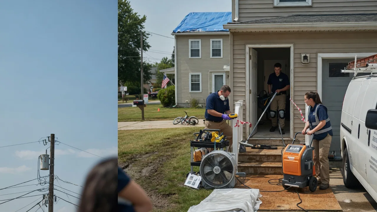 Water Damage Repair in Lakewood, PA near me